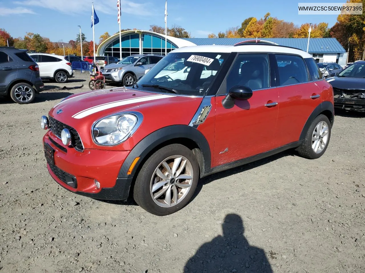 2014 Mini Cooper S Countryman VIN: WMWZC5C50EWP37395 Lot: 76900404