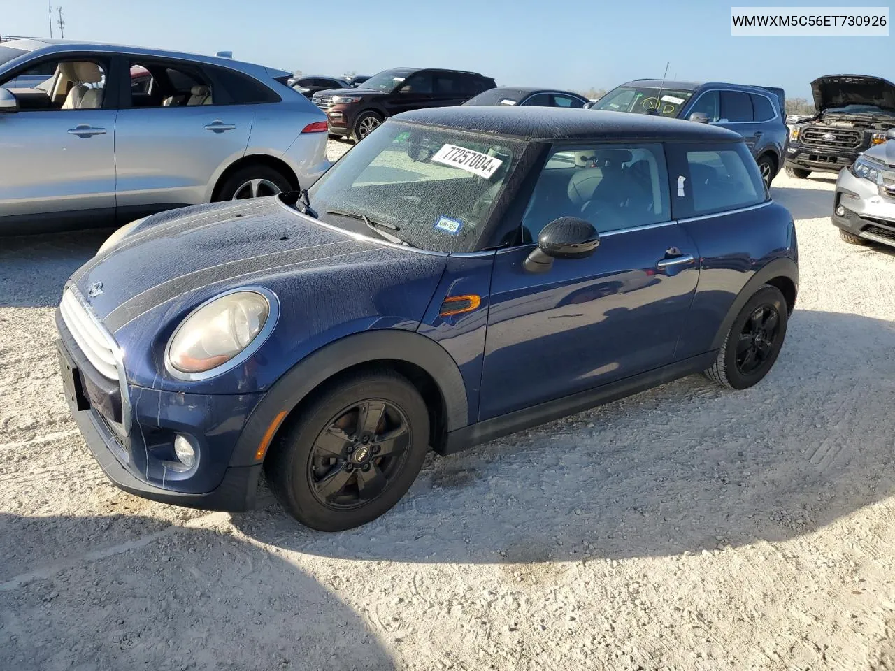 2014 Mini Cooper VIN: WMWXM5C56ET730926 Lot: 77257004