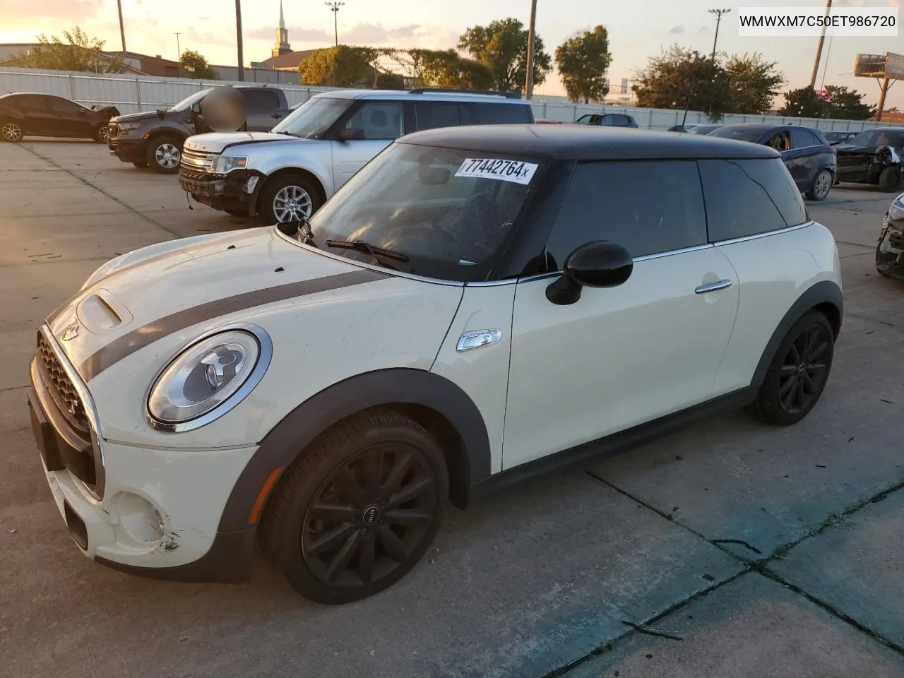 2014 Mini Cooper S VIN: WMWXM7C50ET986720 Lot: 77442764