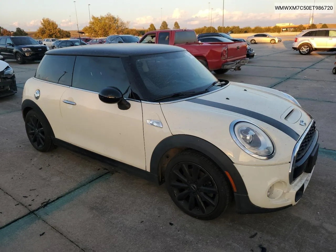 2014 Mini Cooper S VIN: WMWXM7C50ET986720 Lot: 77442764