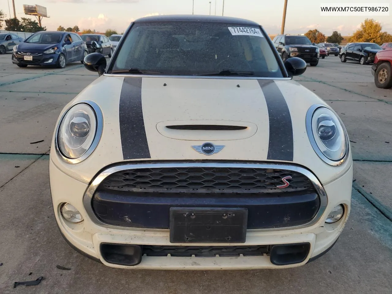 2014 Mini Cooper S VIN: WMWXM7C50ET986720 Lot: 77442764