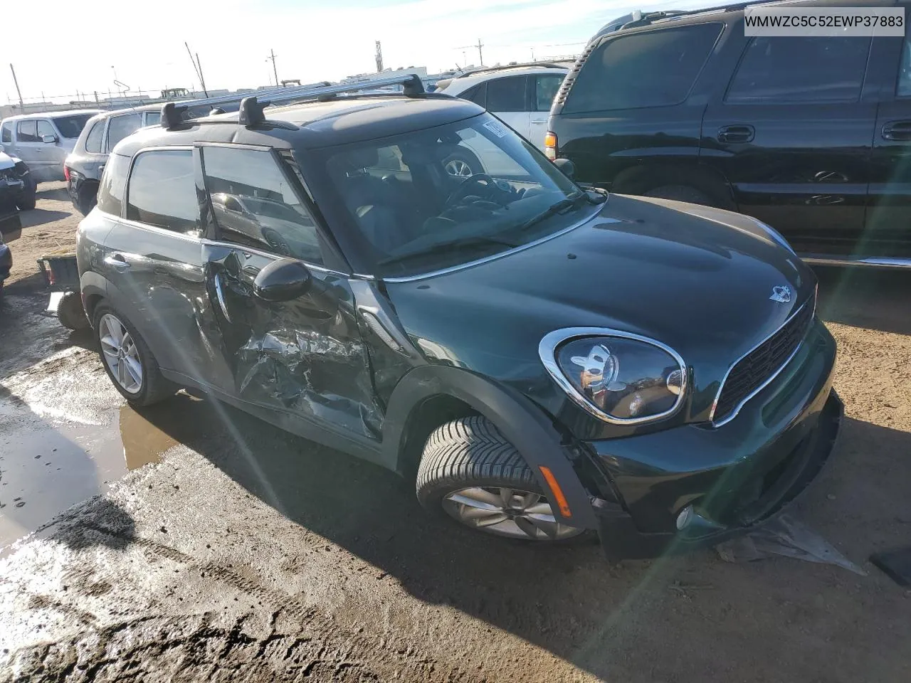 2014 Mini Cooper S Countryman VIN: WMWZC5C52EWP37883 Lot: 77830214