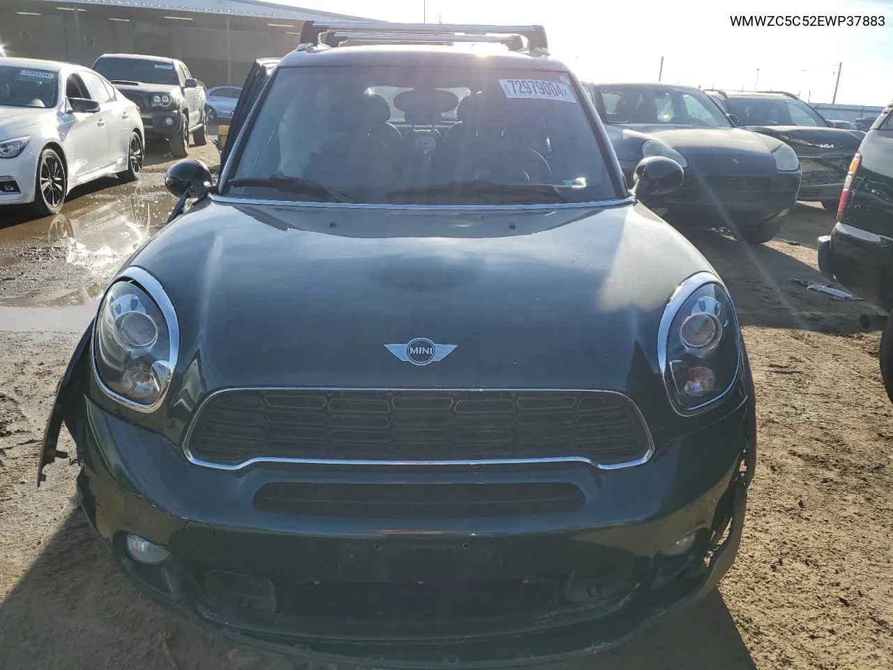 2014 Mini Cooper S Countryman VIN: WMWZC5C52EWP37883 Lot: 77830214