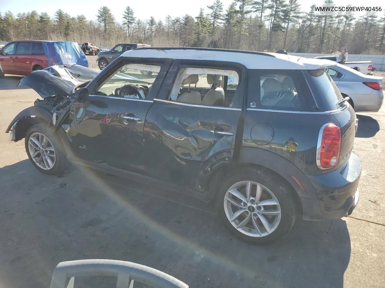 2014 Mini Cooper S Countryman VIN: WMWZC5C59EWP40456 Lot: 78267994