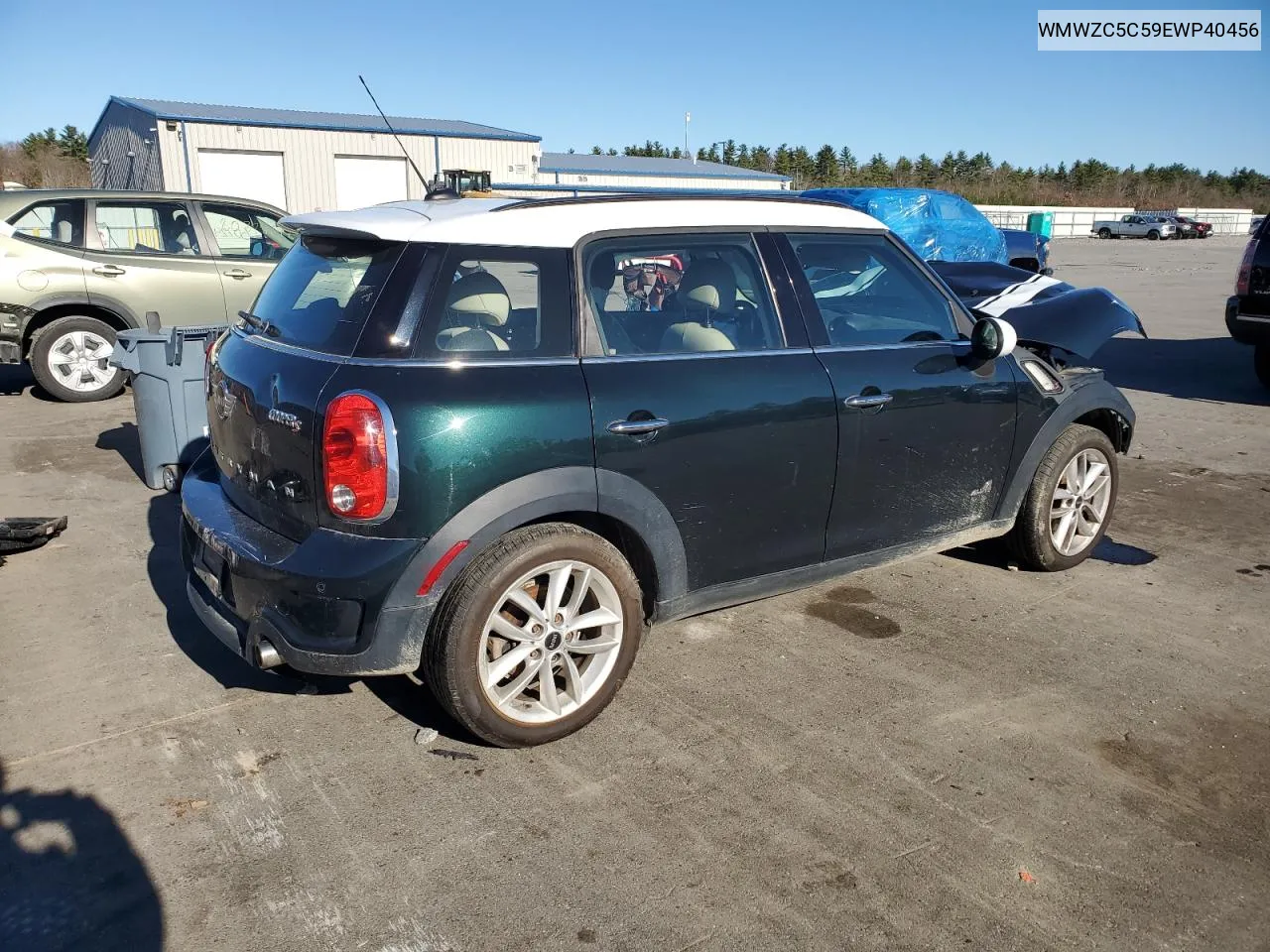 2014 Mini Cooper S Countryman VIN: WMWZC5C59EWP40456 Lot: 78267994