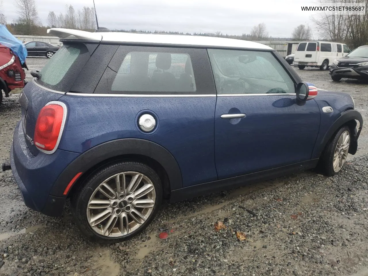 2014 Mini Cooper S VIN: WMWXM7C51ET985687 Lot: 79038134