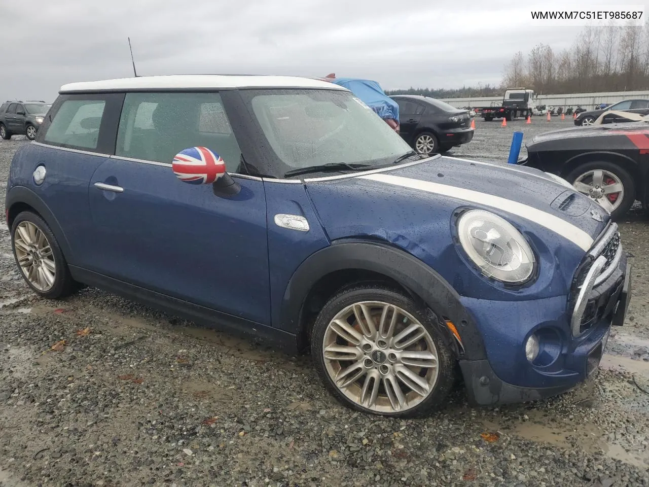 2014 Mini Cooper S VIN: WMWXM7C51ET985687 Lot: 79038134