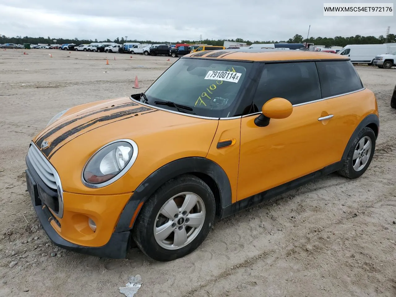 2014 Mini Cooper VIN: WMWXM5C54ET972176 Lot: 79100114