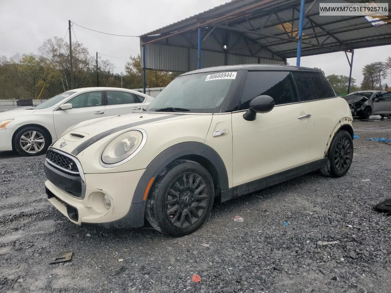 2014 Mini Cooper S VIN: WMWXM7C51ET925716 Lot: 80688944