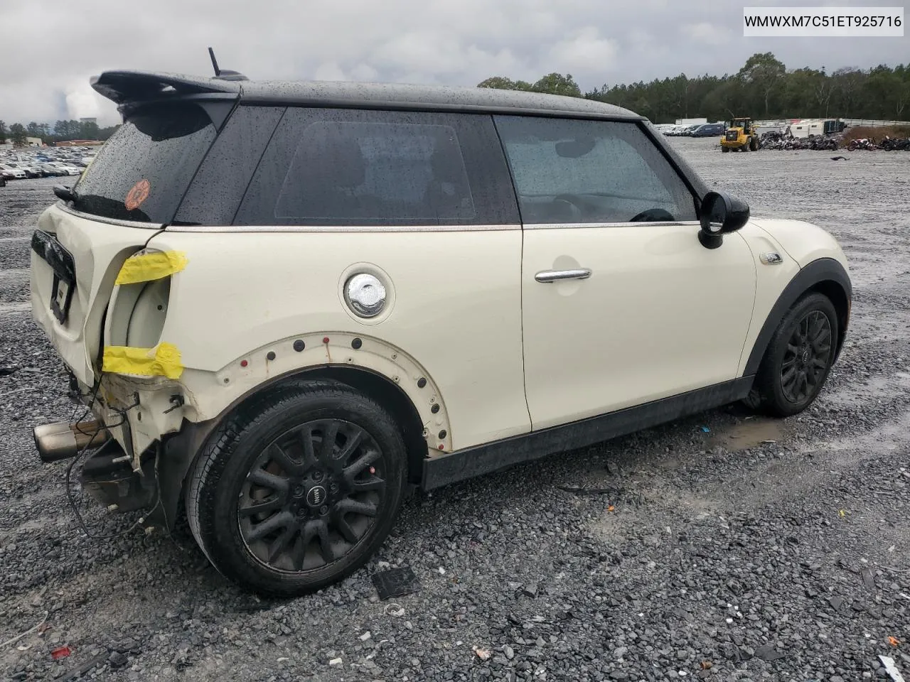 2014 Mini Cooper S VIN: WMWXM7C51ET925716 Lot: 80688944