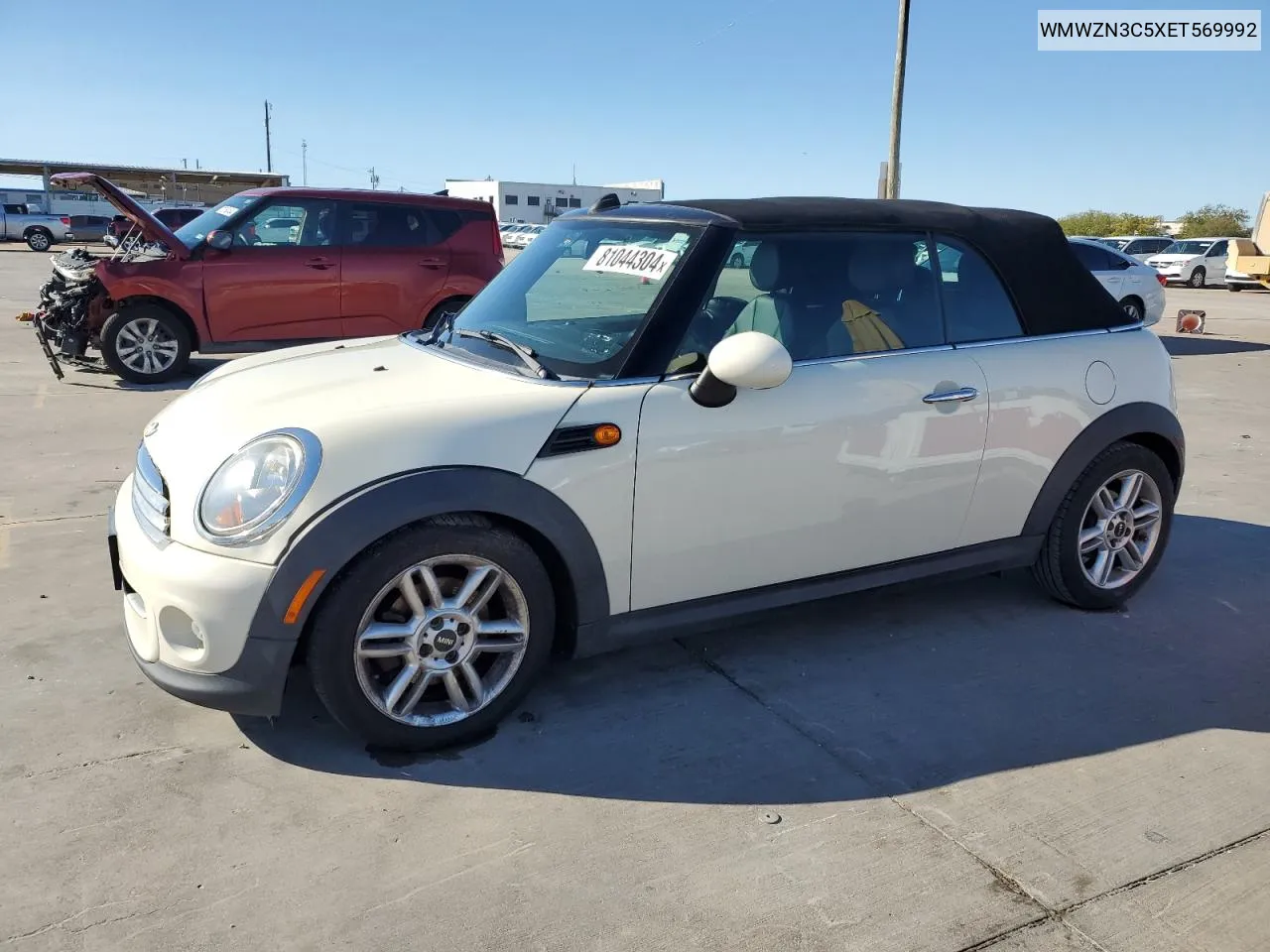 2014 Mini Cooper VIN: WMWZN3C5XET569992 Lot: 81044304