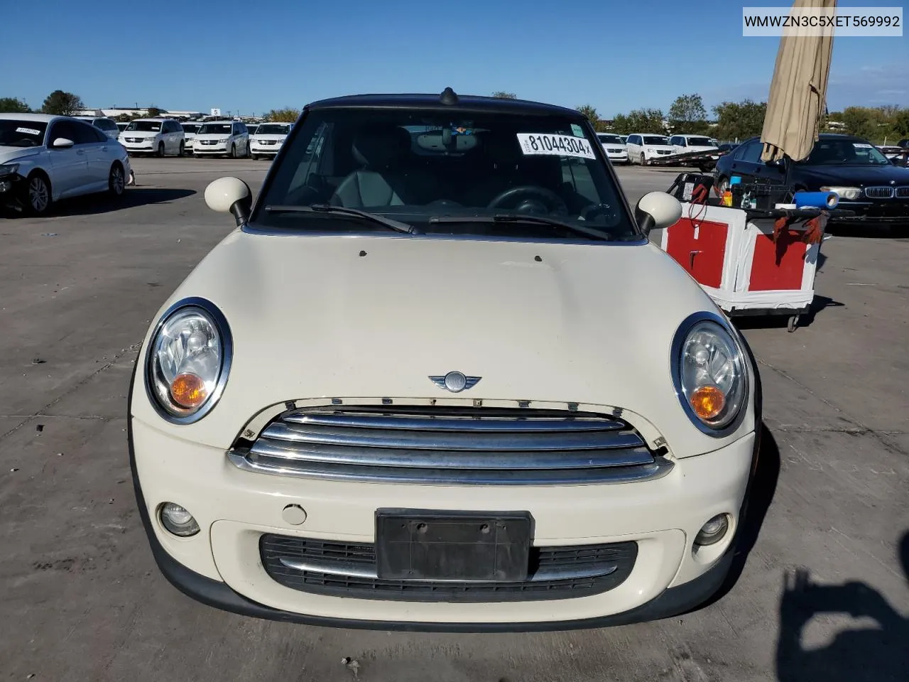 2014 Mini Cooper VIN: WMWZN3C5XET569992 Lot: 81044304