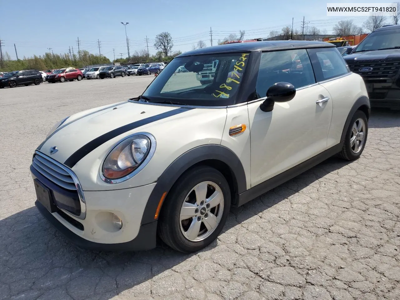 2015 Mini Cooper VIN: WMWXM5C52FT941820 Lot: 48974524