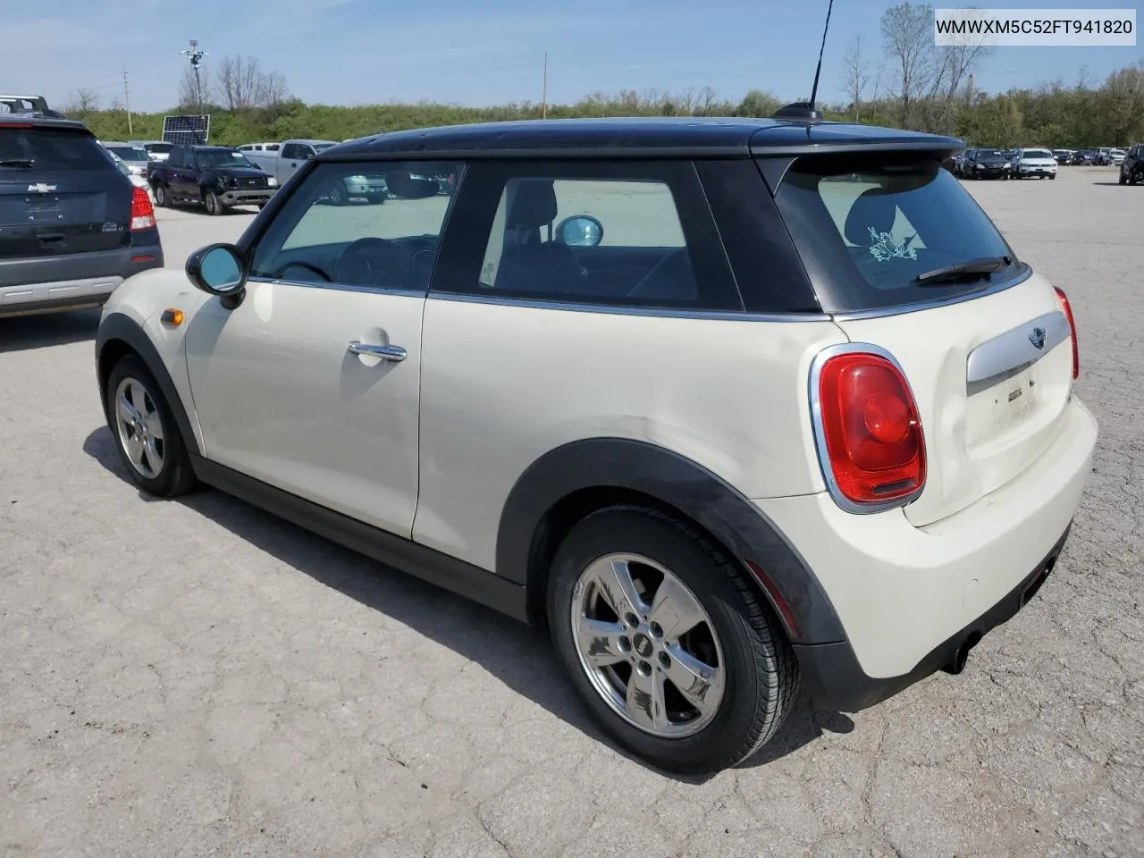 2015 Mini Cooper VIN: WMWXM5C52FT941820 Lot: 48974524