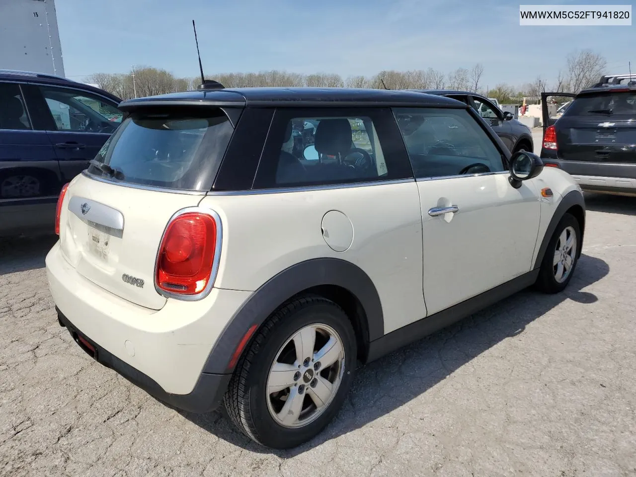 2015 Mini Cooper VIN: WMWXM5C52FT941820 Lot: 48974524