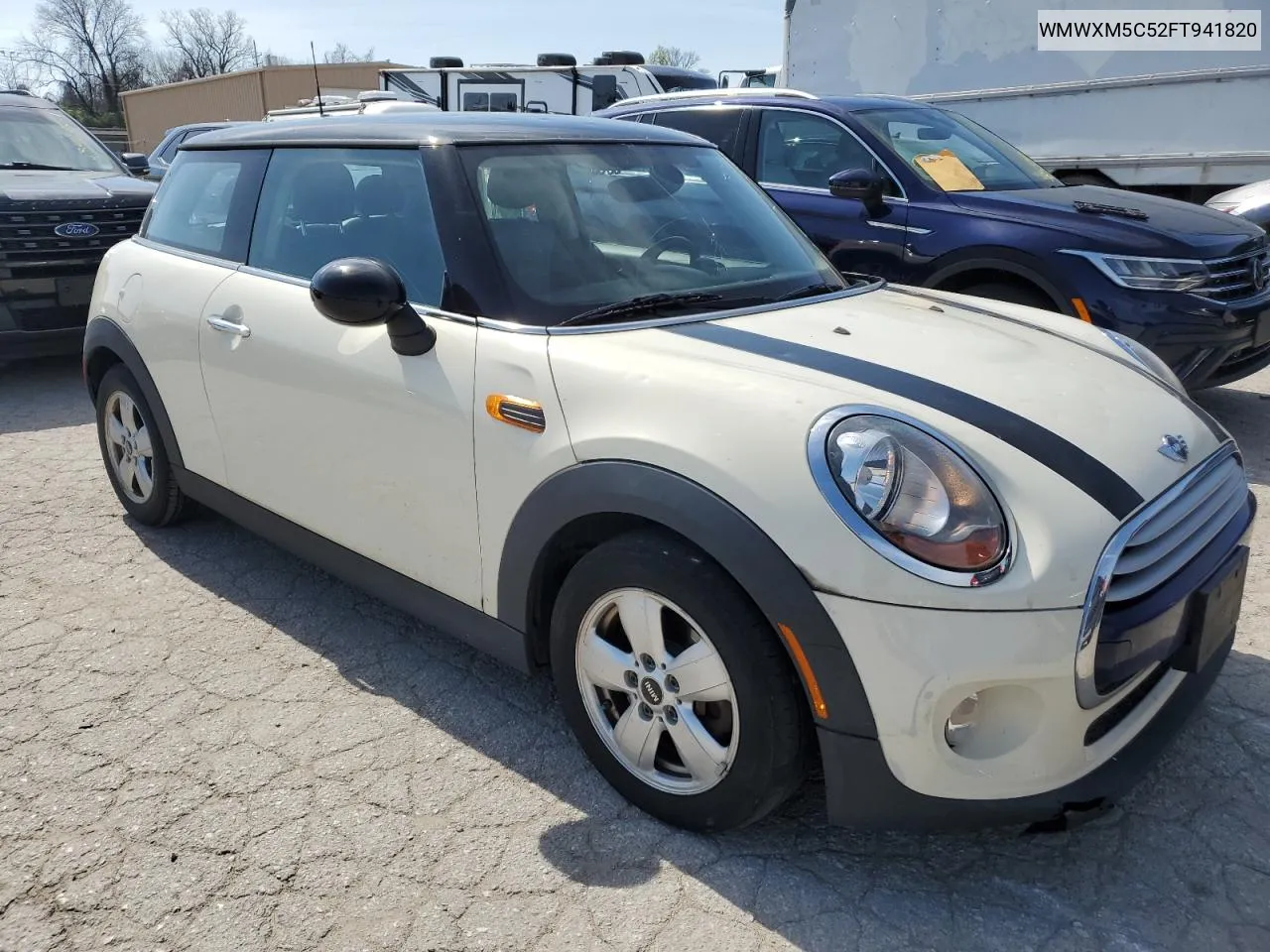 2015 Mini Cooper VIN: WMWXM5C52FT941820 Lot: 48974524