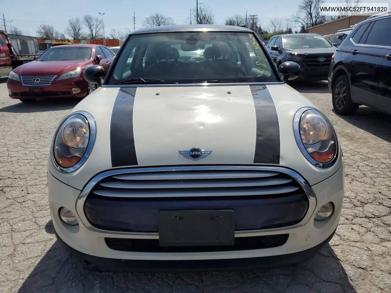 2015 Mini Cooper VIN: WMWXM5C52FT941820 Lot: 48974524