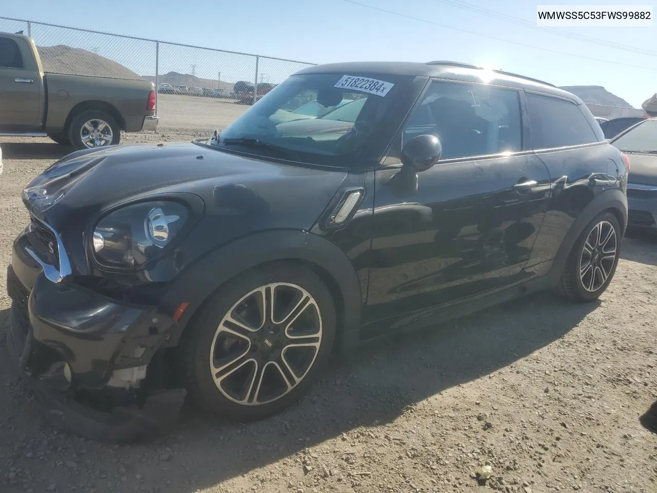 WMWSS5C53FWS99882 2015 Mini Cooper S Paceman