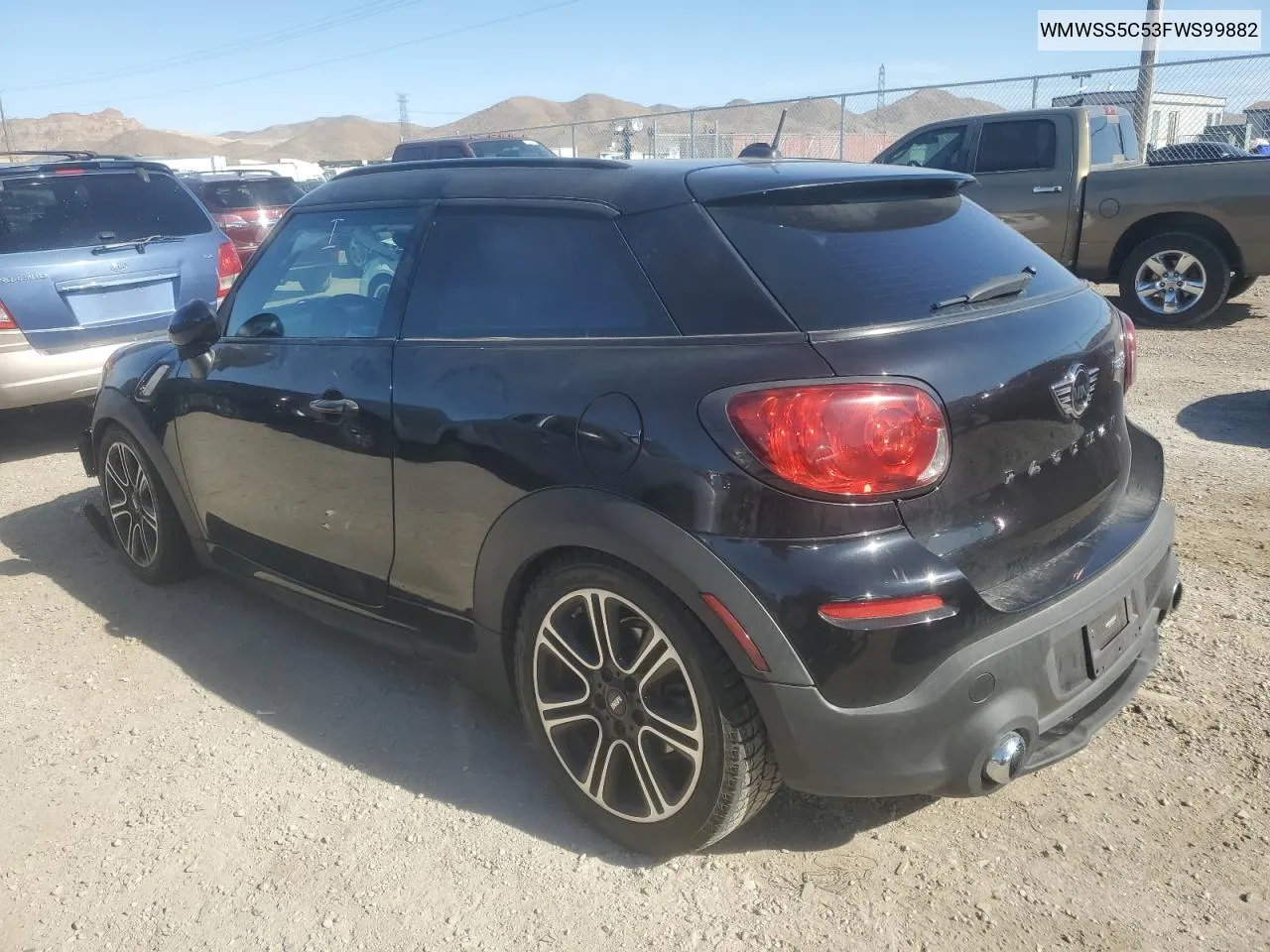 WMWSS5C53FWS99882 2015 Mini Cooper S Paceman