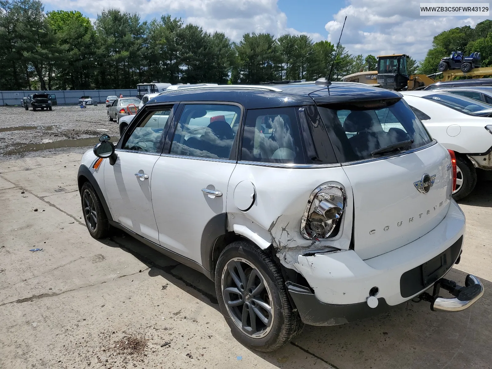 2015 Mini Cooper Countryman VIN: WMWZB3C50FWR43129 Lot: 56868874