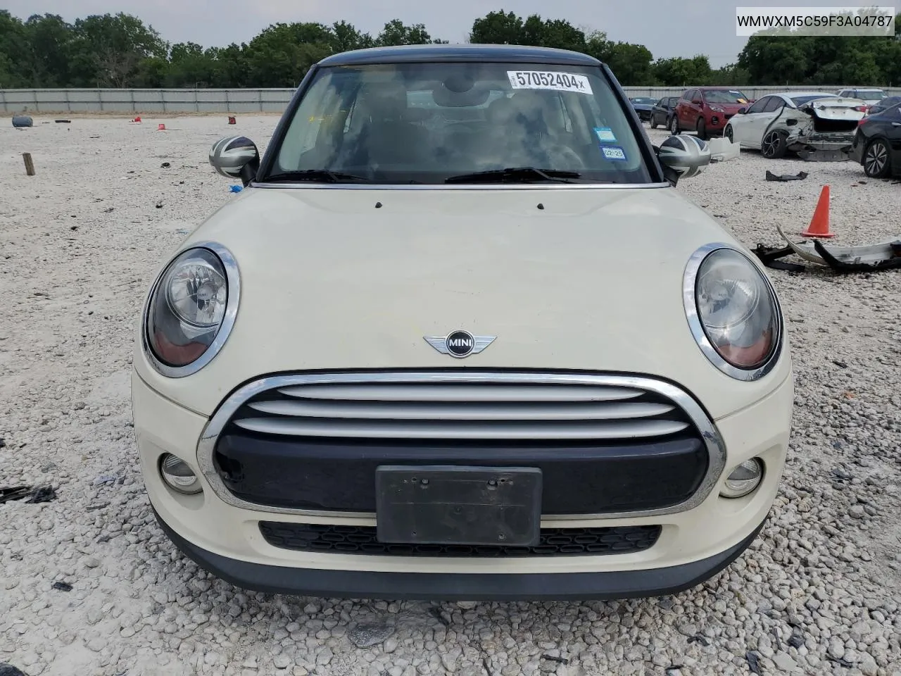 2015 Mini Cooper VIN: WMWXM5C59F3A04787 Lot: 57052404