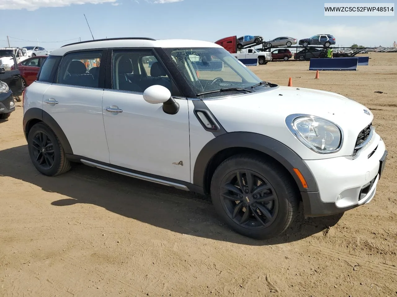 WMWZC5C52FWP48514 2015 Mini Cooper S Countryman