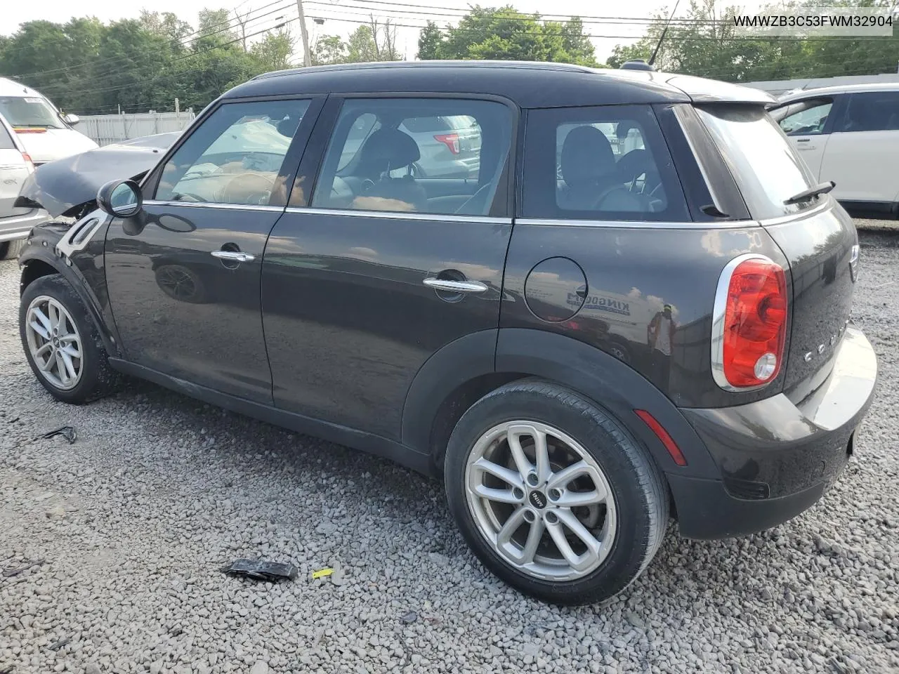 WMWZB3C53FWM32904 2015 Mini Cooper Countryman