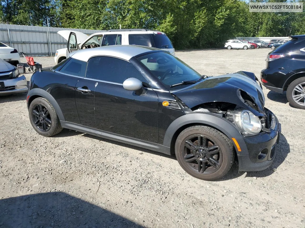 2015 Mini Cooper Coupe VIN: WMWSX1C52FT508184 Lot: 60639664