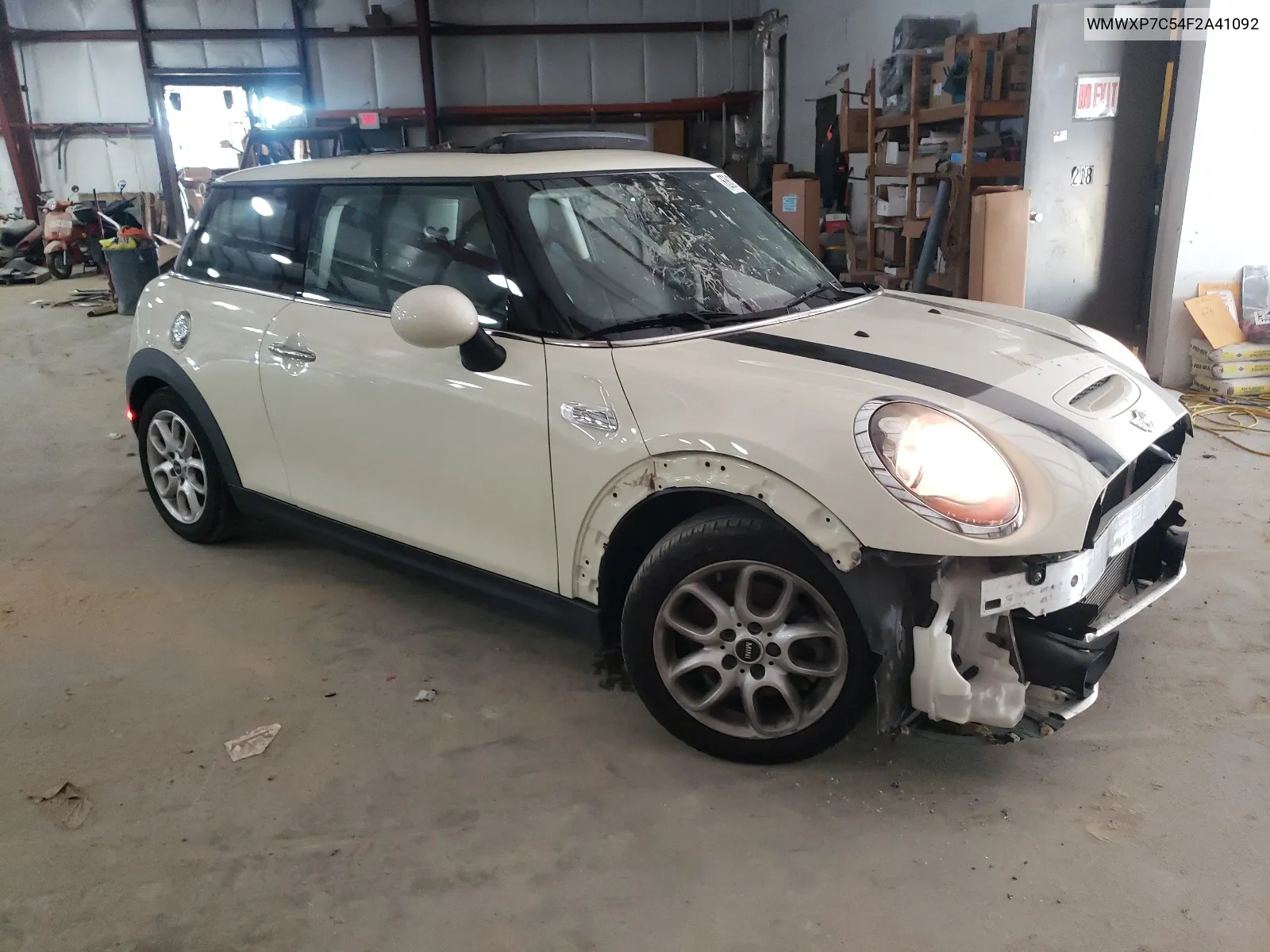 2015 Mini Cooper S VIN: WMWXP7C54F2A41092 Lot: 63617564