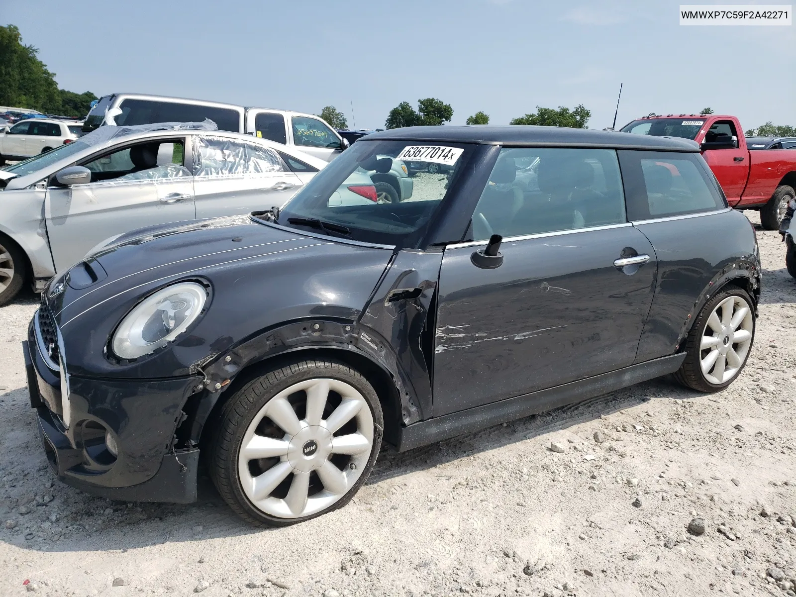 2015 Mini Cooper S VIN: WMWXP7C59F2A42271 Lot: 63677014