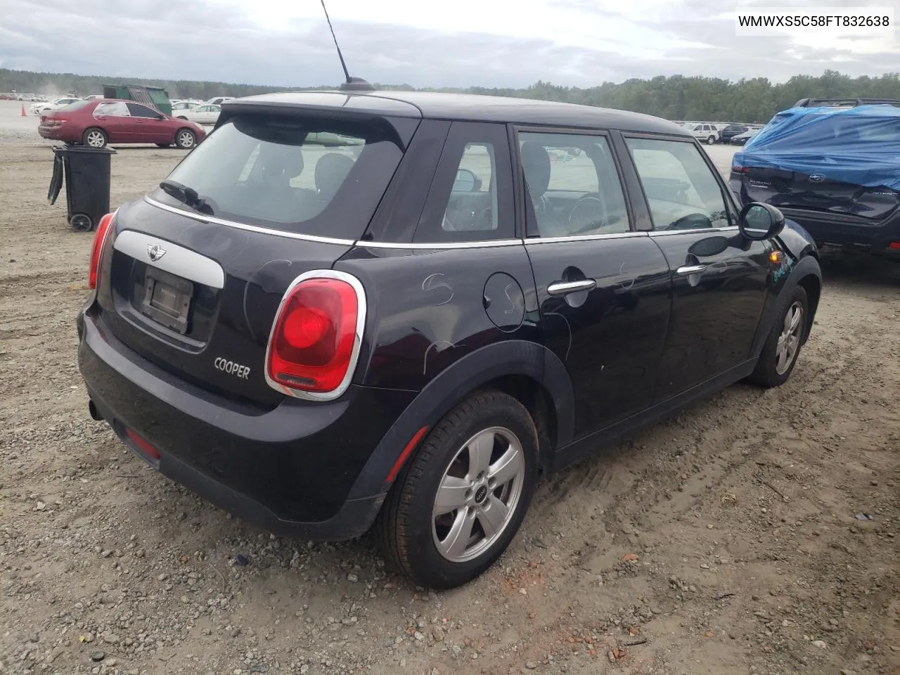 WMWXS5C58FT832638 2015 Mini Cooper