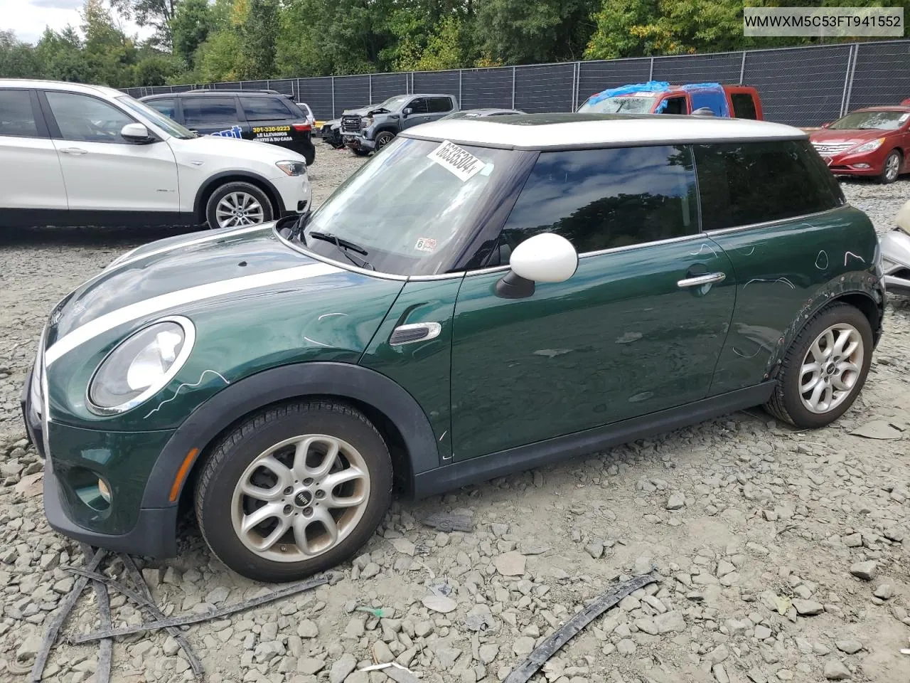 2015 Mini Cooper VIN: WMWXM5C53FT941552 Lot: 66335304