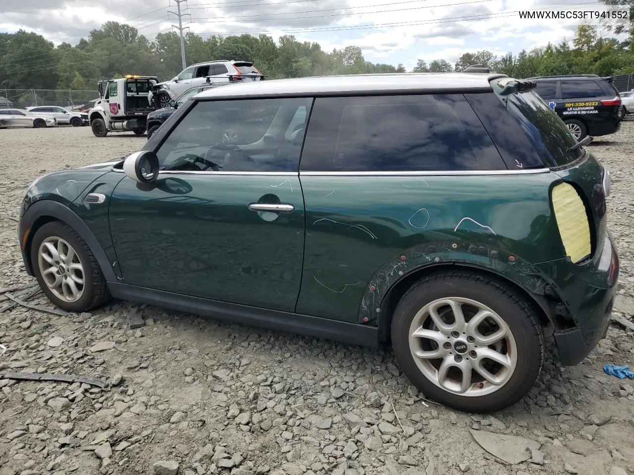 2015 Mini Cooper VIN: WMWXM5C53FT941552 Lot: 66335304