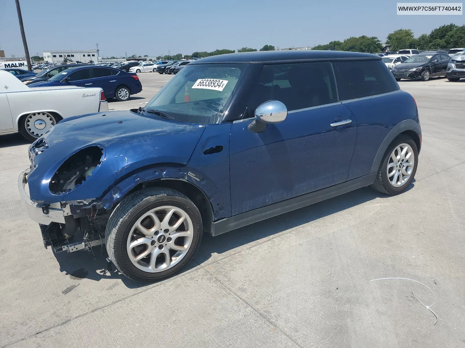 2015 Mini Cooper S VIN: WMWXP7C56FT740442 Lot: 66338934