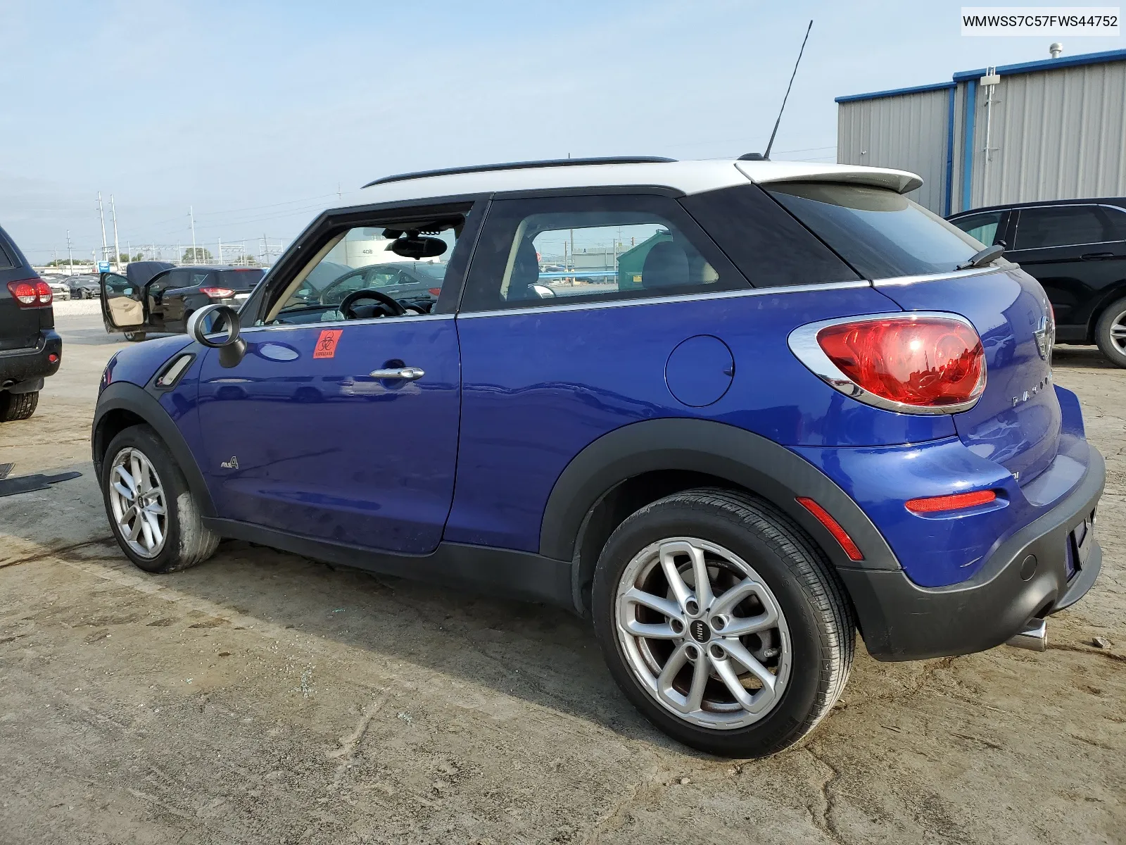 WMWSS7C57FWS44752 2015 Mini Cooper S Paceman