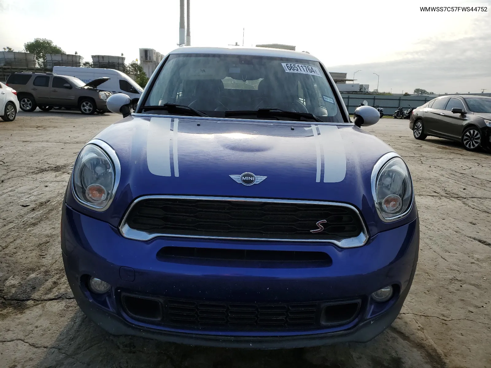 2015 Mini Cooper S Paceman VIN: WMWSS7C57FWS44752 Lot: 66511764