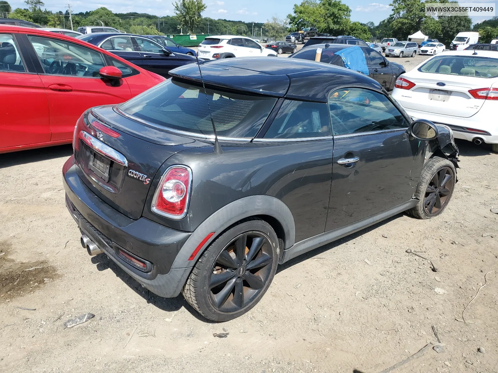 2015 Mini Cooper Coupe S VIN: WMWSX3C55FT409449 Lot: 66574174