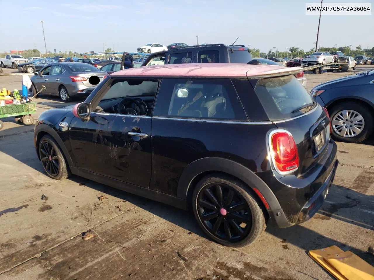 2015 Mini Cooper S VIN: WMWXP7C57F2A36064 Lot: 66599824