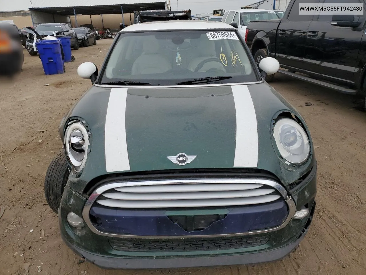 WMWXM5C55FT942430 2015 Mini Cooper