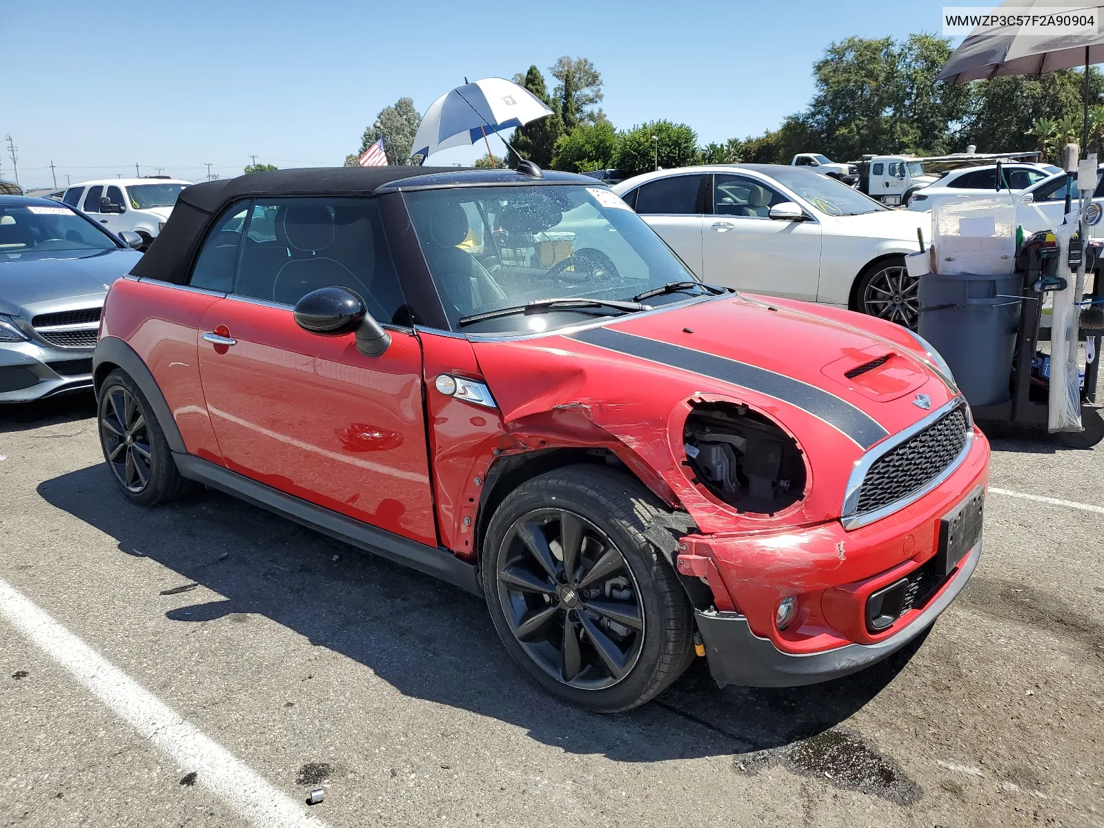 WMWZP3C57F2A90904 2015 Mini Cooper S