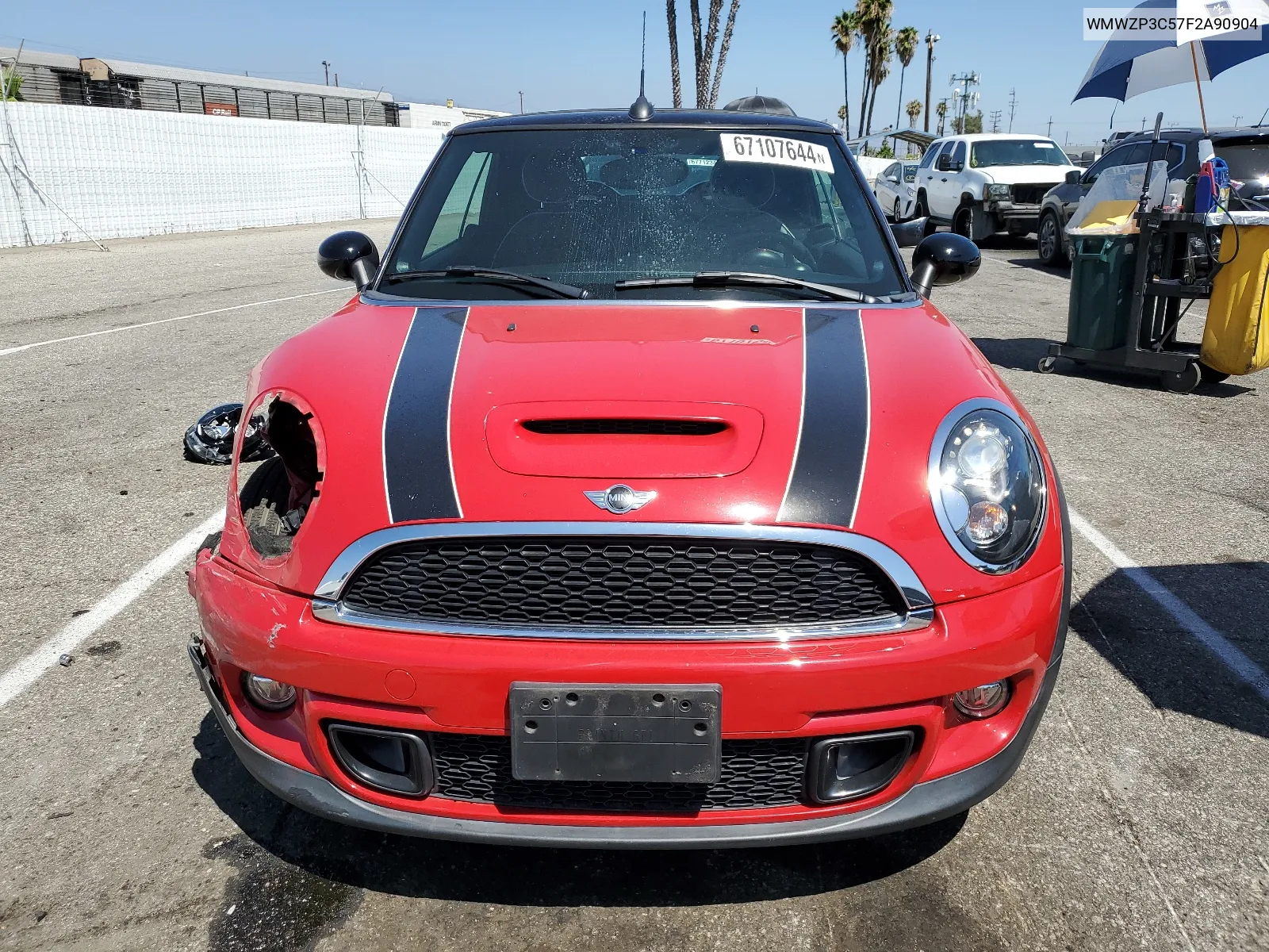 WMWZP3C57F2A90904 2015 Mini Cooper S