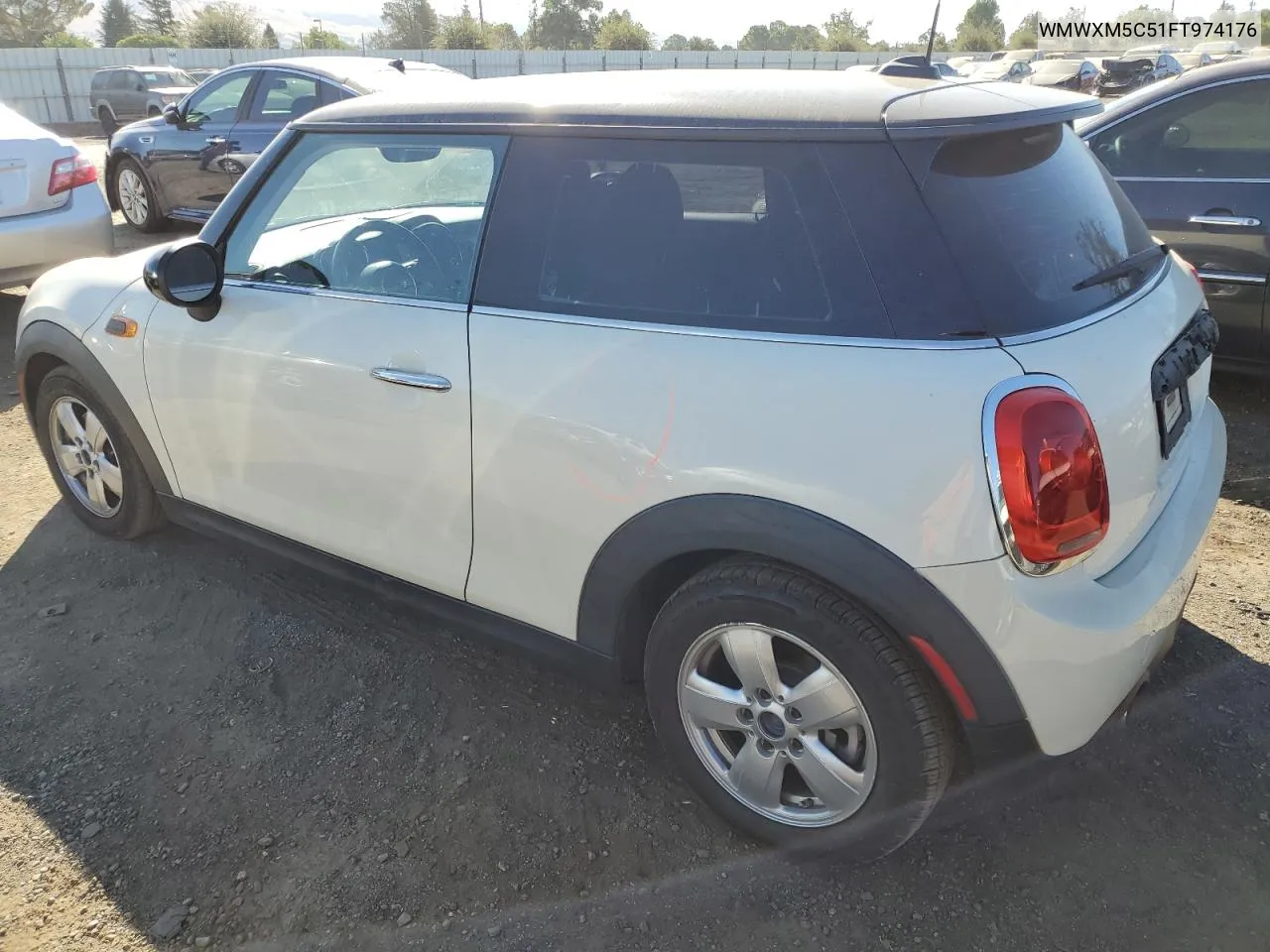 2015 Mini Cooper VIN: WMWXM5C51FT974176 Lot: 67499124