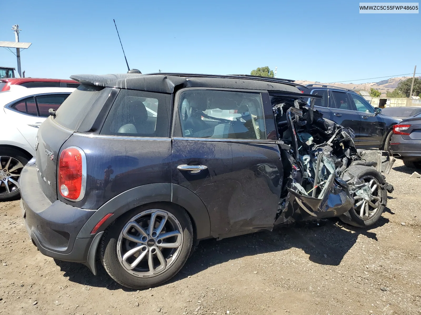 2015 Mini Cooper S Countryman VIN: WMWZC5C55FWP48605 Lot: 67574594