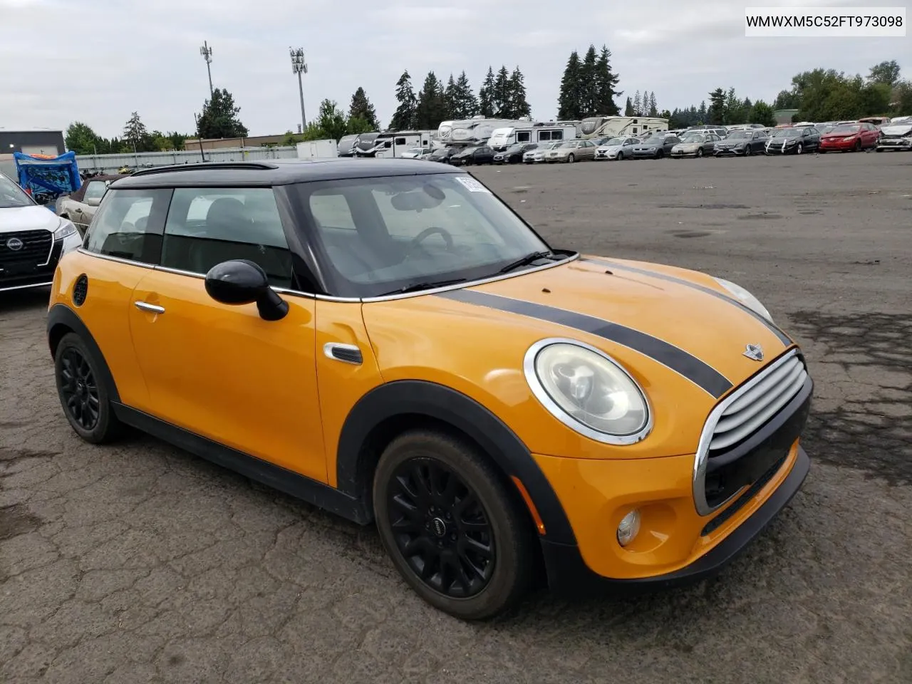 2015 Mini Cooper VIN: WMWXM5C52FT973098 Lot: 67593974