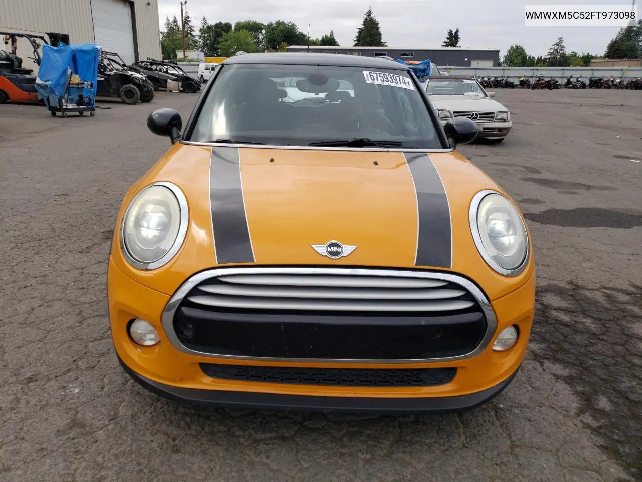 2015 Mini Cooper VIN: WMWXM5C52FT973098 Lot: 67593974