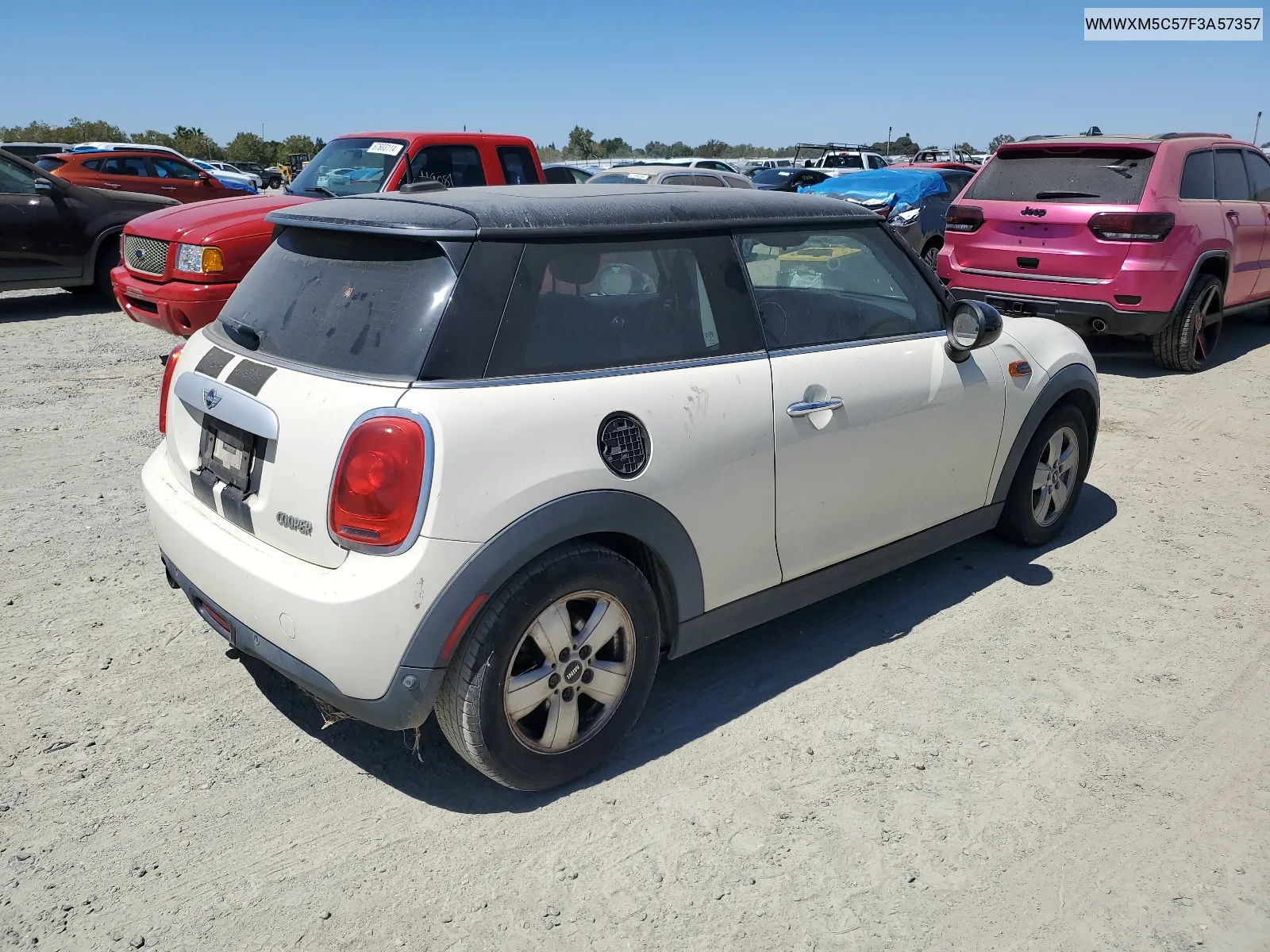 2015 Mini Cooper VIN: WMWXM5C57F3A57357 Lot: 67802944