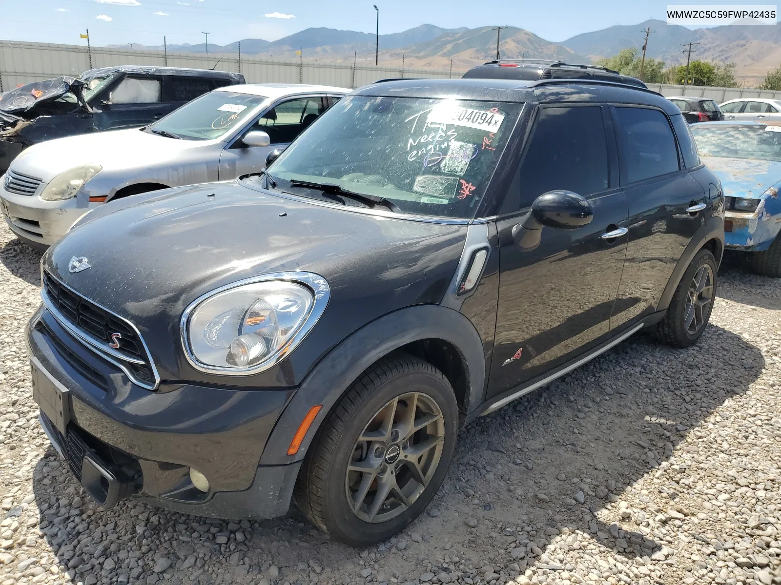 WMWZC5C59FWP42435 2015 Mini Cooper S Countryman