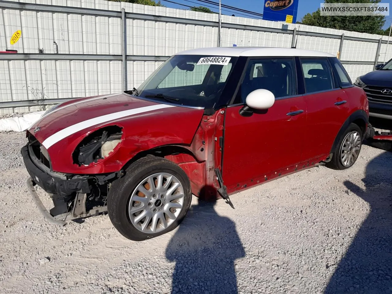 2015 Mini Cooper VIN: WMWXS5C5XFT837484 Lot: 68648824