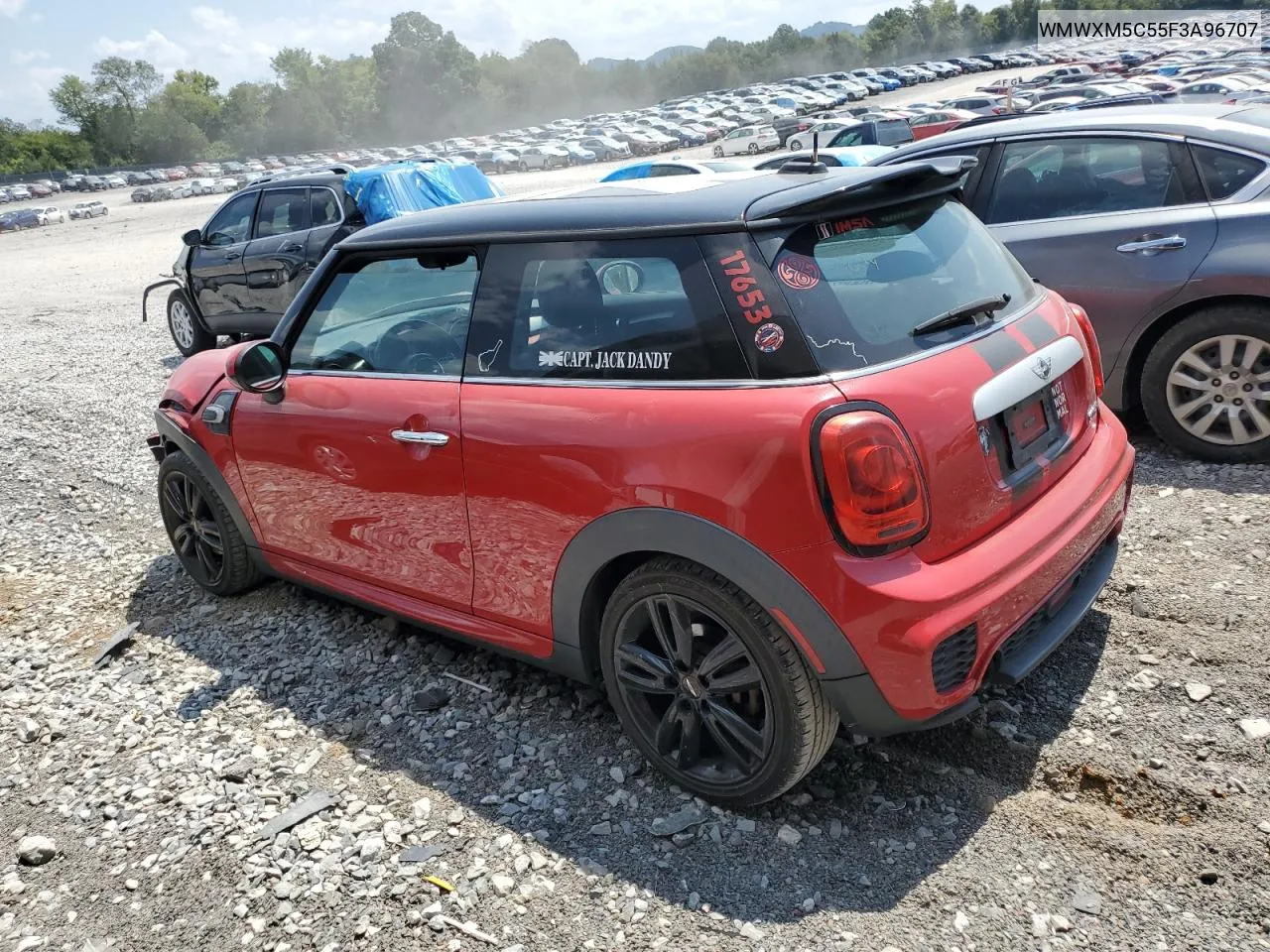 2015 Mini Cooper VIN: WMWXM5C55F3A96707 Lot: 68810864