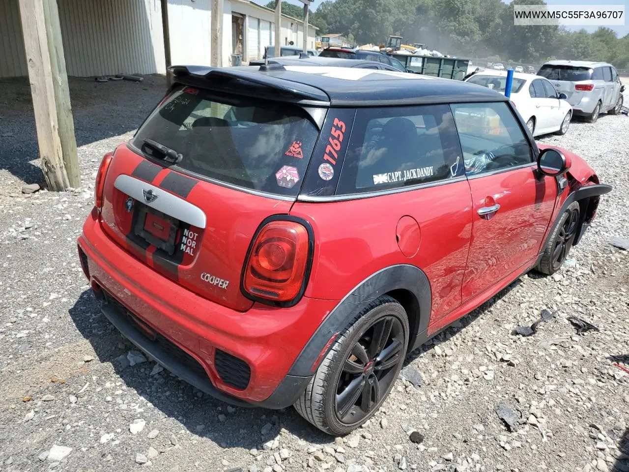 WMWXM5C55F3A96707 2015 Mini Cooper